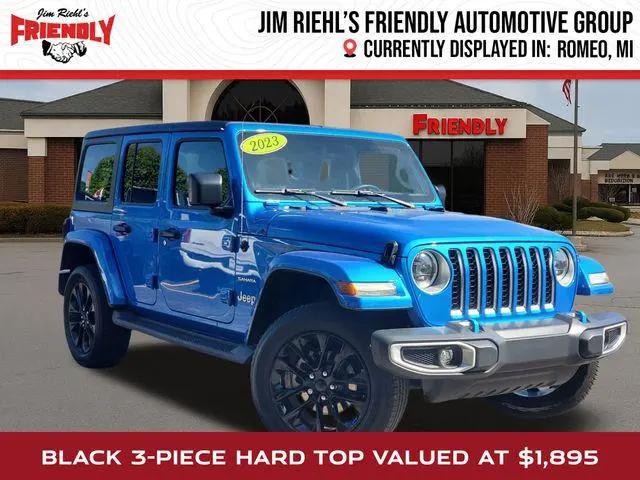 2023 Jeep Wrangler 4xe Sahara 4x4 for sale in Washington, MI