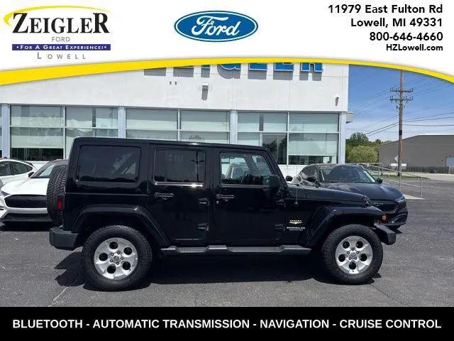 2015 Jeep Wrangler Unlimited Sahara for sale in Lowell, MI
