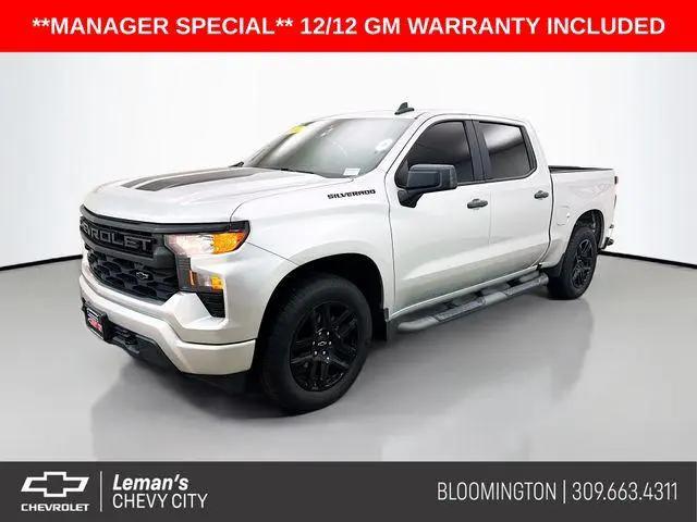2022 Chevrolet Silverado 1500 2WD Crew Cab Short Bed Custom for sale in Bloomington, IL