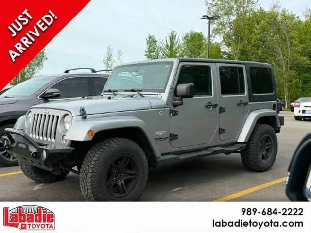 2015 Jeep Wrangler Unlimited Sahara for sale in Bay City, MI