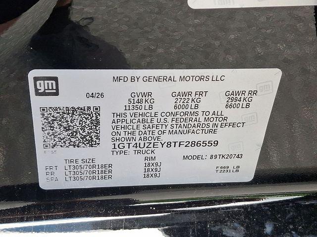 2026 GMC Sierra 2500HD Crew Cab, Standard Bed, AT4X, 4WD