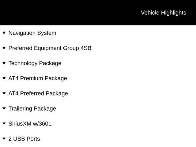 2023 GMC Sierra 1500 4WD Crew Cab Short Box AT4