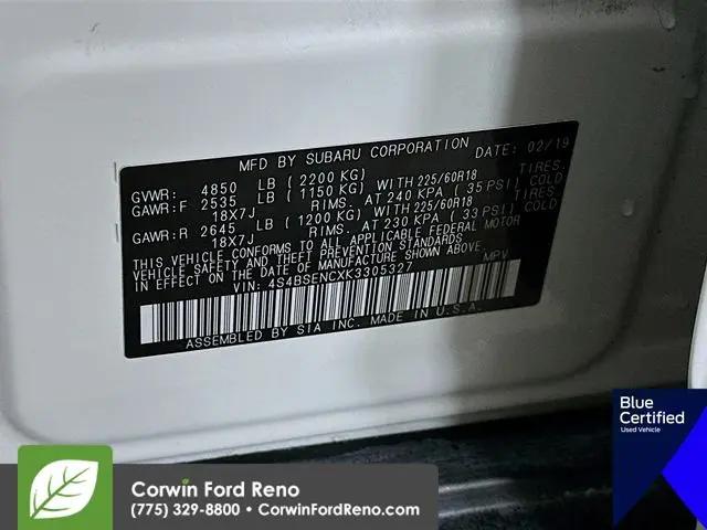 2019 Subaru Outback 3.6R Limited