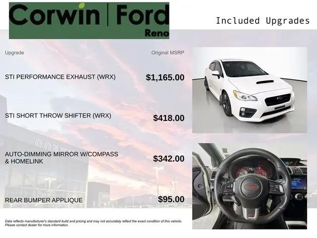 2017 Subaru WRX Premium