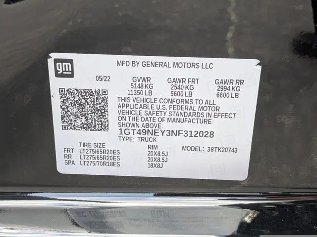 2022 GMC Sierra 2500HD 4WD Crew Cab Standard Bed SLT