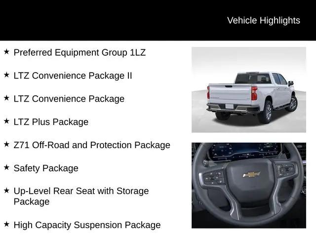 2026 Chevrolet Silverado 1500 4WD Crew Cab Short Bed LTZ