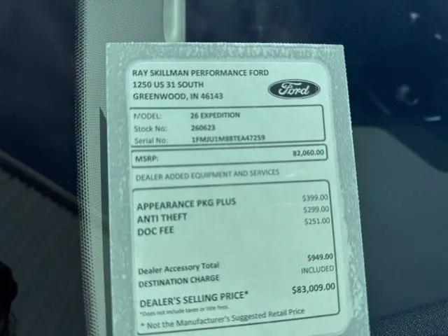 2026 Ford Expedition Platinum
