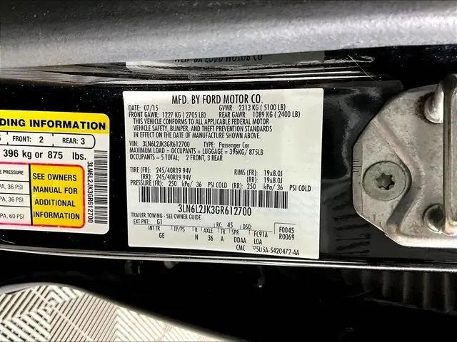 2016 Lincoln MKZ AWD