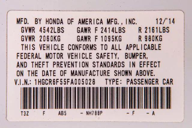 2015 Honda Accord Hybrid EX-L