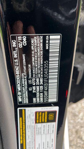 2015 Mercedes-Benz C-CLASS C 300 4MATIC