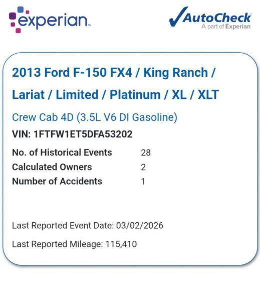 2013 Ford F-150 Platinum