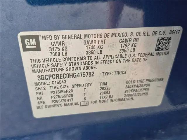 2017 Chevrolet Silverado 1500 1LT