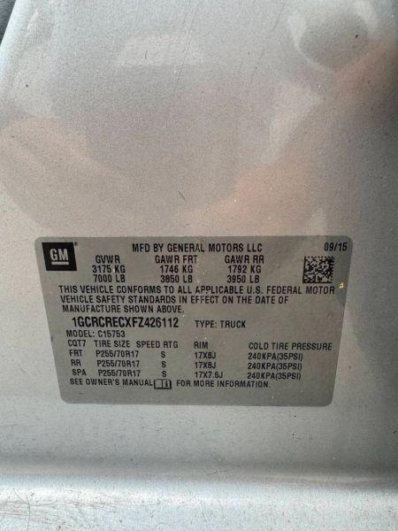 2015 Chevrolet Silverado 1500 1LT