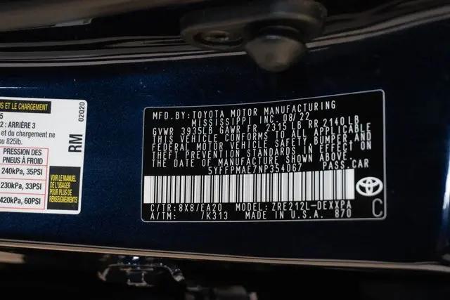 2022 Toyota Corolla XLE