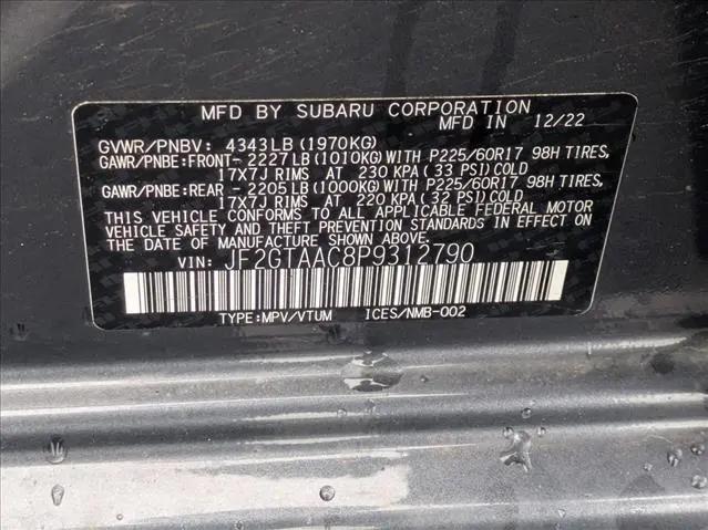 2023 Subaru Crosstrek 2.0i