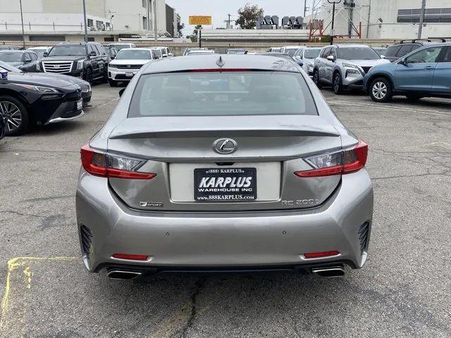2016 Lexus RC 200t 200t