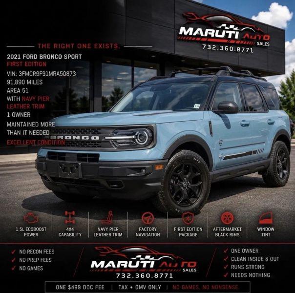 2021 Ford Bronco Sport First Edition