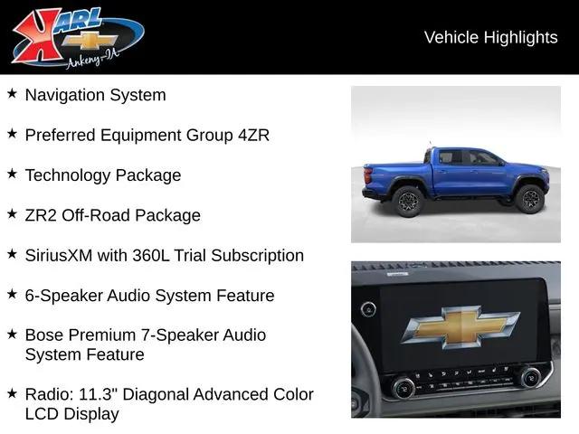 2026 Chevrolet Colorado ZR2, 4WD