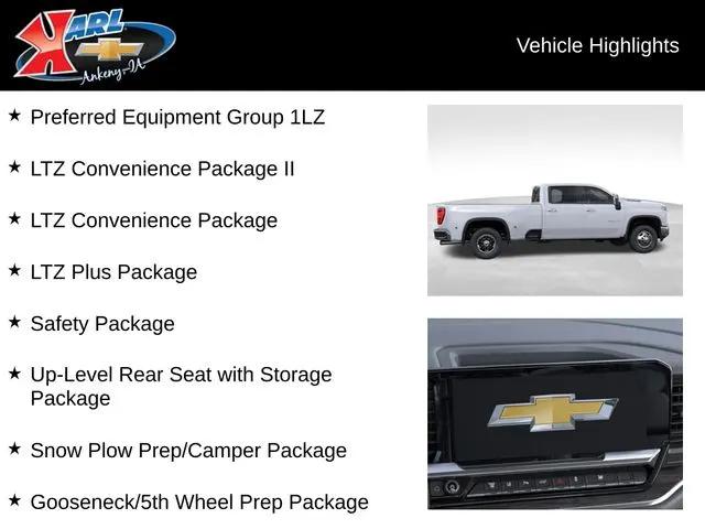 2026 Chevrolet Silverado 3500HD Crew Cab, Long Bed, LTZ Dual Rear Wheel, RWD