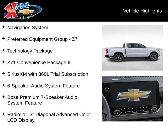 2026 Chevrolet Colorado Z71, 4WD
