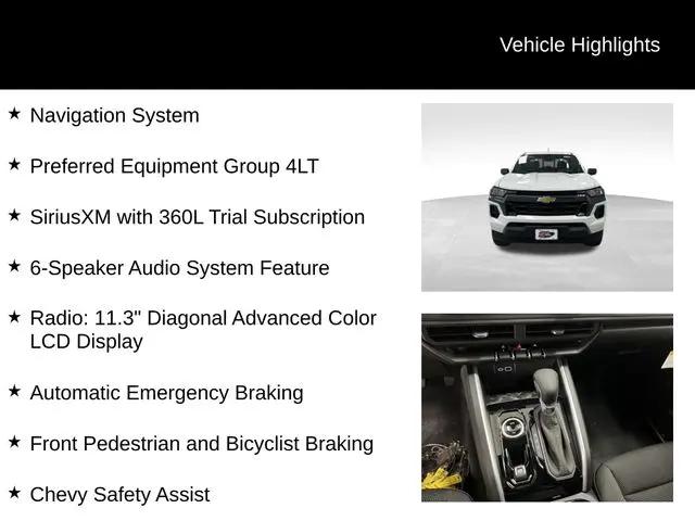 2026 Chevrolet Colorado LT, 4WD