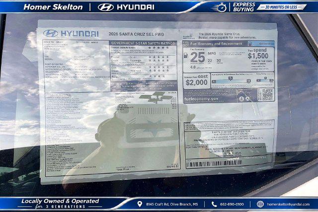 New 2026 Hyundai Santa Cruz SEL For Sale in Olive Branch, MS