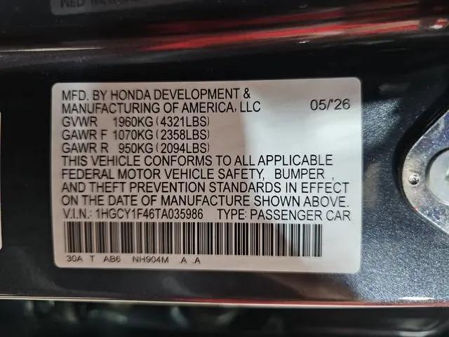2026 Honda Accord Sedan SE