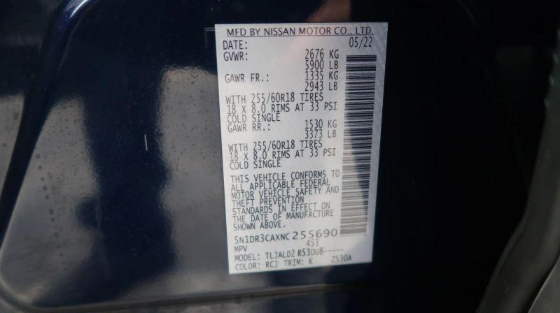 2022 Nissan Pathfinder SL 2WD