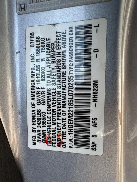 2005 Honda Civic VP