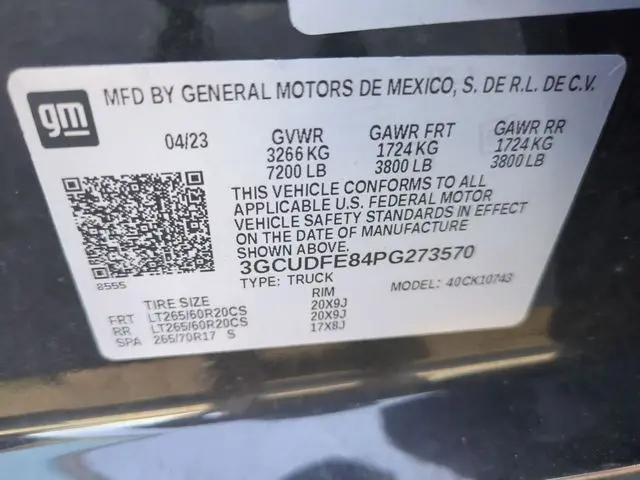 2023 Chevrolet Silverado 1500 4WD Crew Cab Standard Bed LT Trail Boss