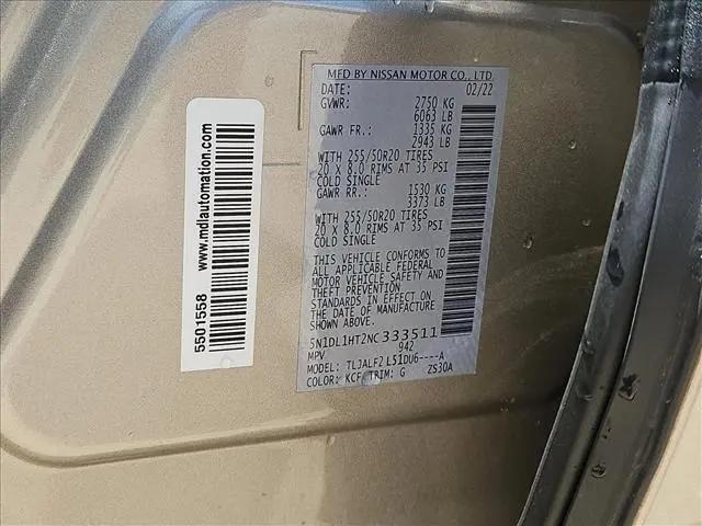 2022 INFINITI QX60 AUTOGRAPH
