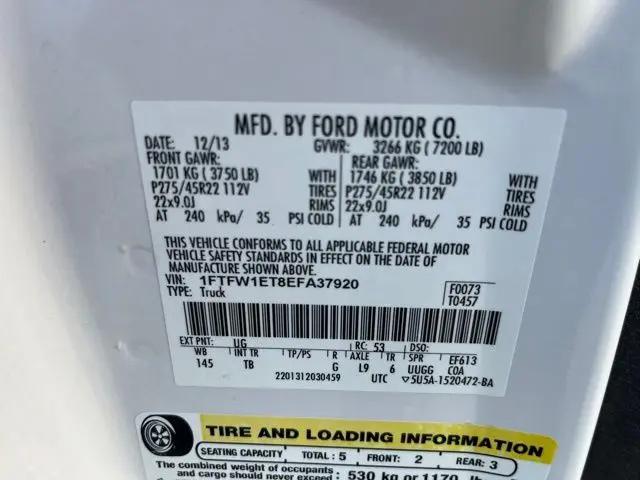 2014 Ford F-150 Limited