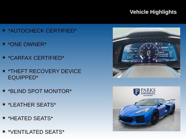 2024 Chevrolet Corvette Z06 RWD Coupe 3LZ