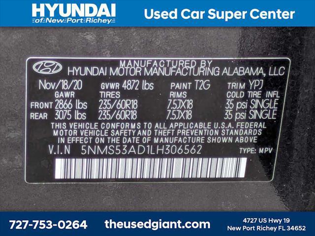 2020 Hyundai Santa Fe Limited