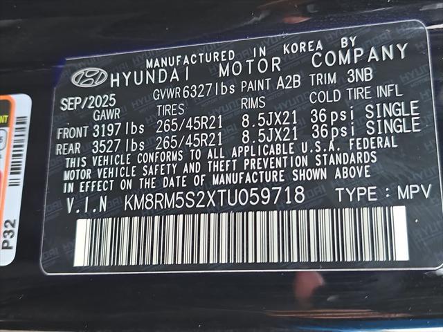 2026 Hyundai Palisade Calligraphy