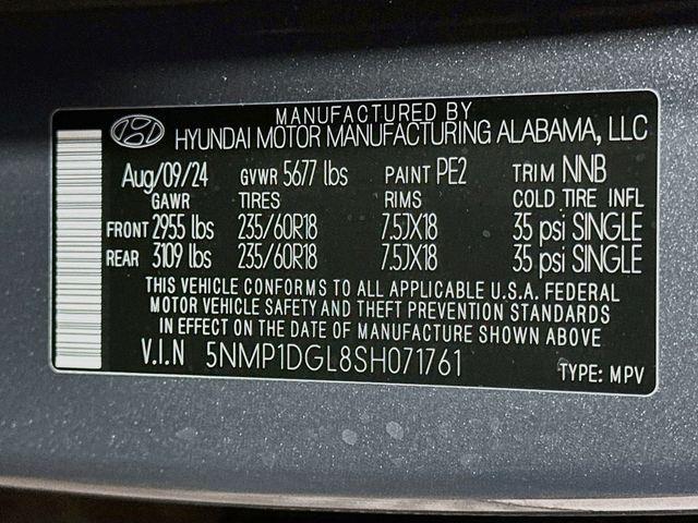 2025 Hyundai Santa Fe SE