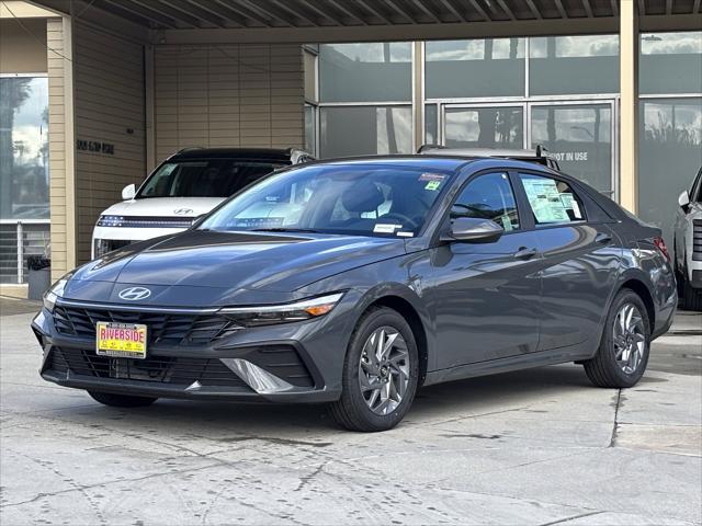 2026 Hyundai Elantra Hybrid Blue