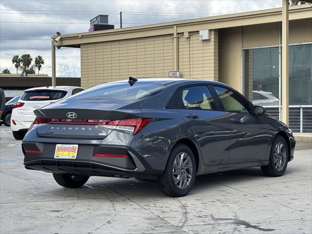 2026 Hyundai Elantra Hybrid Blue