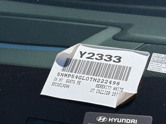2026 Hyundai Santa Fe Calligraphy