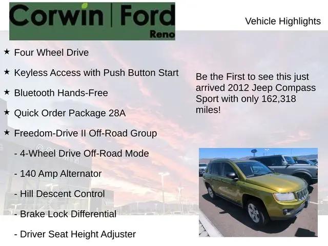 2012 Jeep Compass Sport