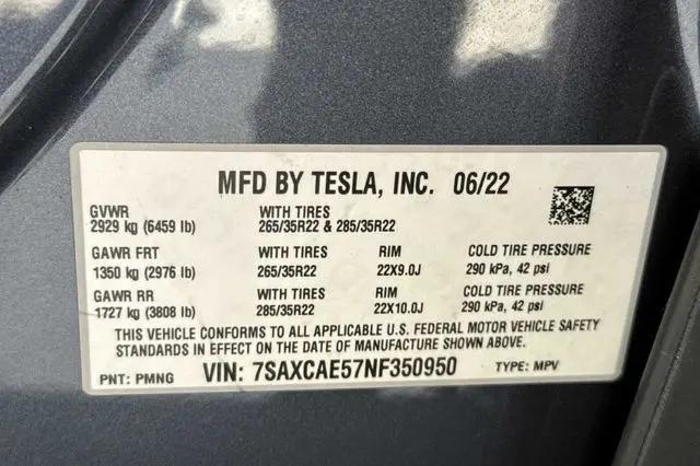 2022 Tesla Model X Dual Motor All-Wheel Drive