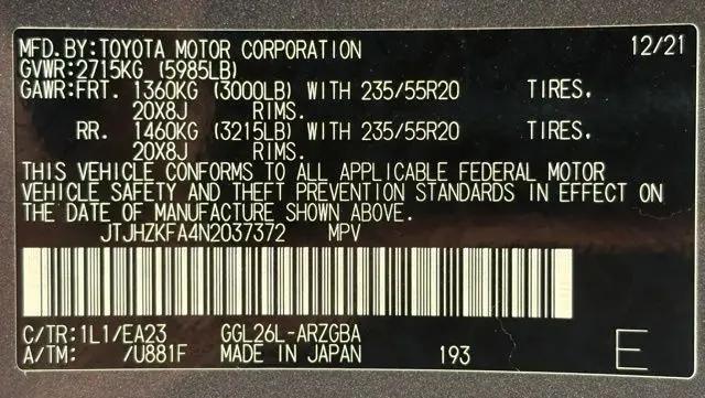2022 Lexus RX 350 RX 350L