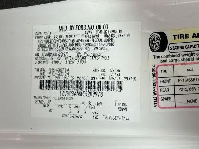 2012 Ford Mustang V6