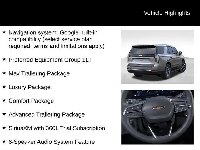 2026 Chevrolet Tahoe 4WD LT