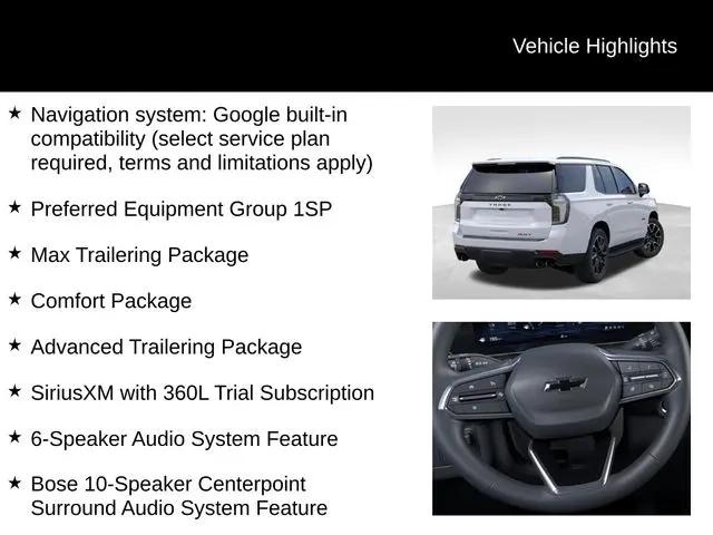 2026 Chevrolet Tahoe 4WD RST