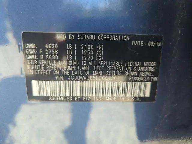 2020 Subaru Legacy 2.5i