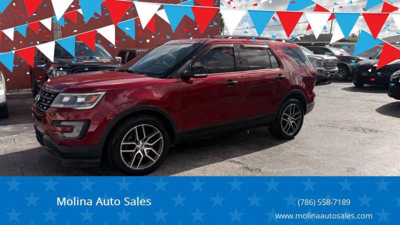 2017 Ford Explorer Sport for sale in Hialeah, FL