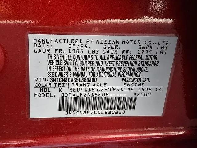 2025 Nissan Versa 1.6 SV