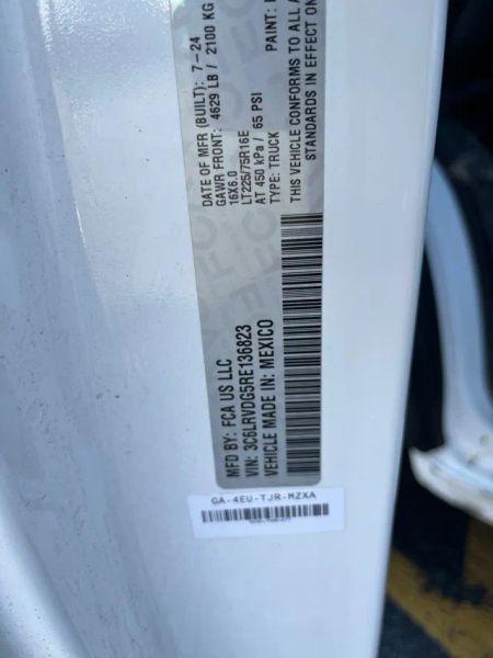 2024 Ram ProMaster 2500 Cargo Van Tradesman High Roof 159" WB w/Pass Seat
