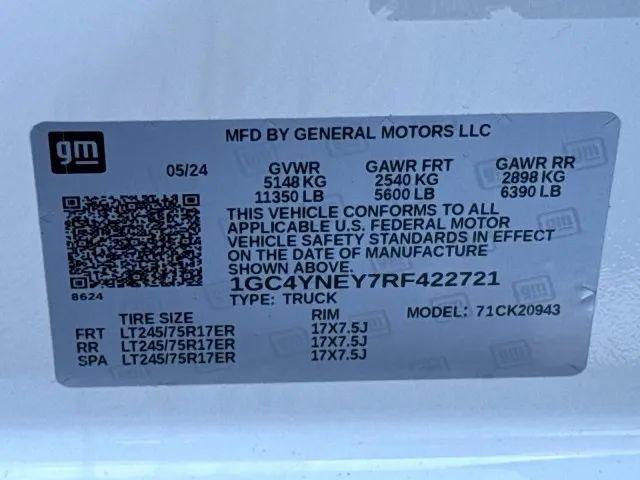 2024 Chevrolet Silverado 2500HD 4WD Crew Cab Long Bed LT